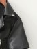 wholesale women s new short multi-zip leather jacket  NSAM4230