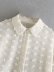 wholesale autumn polka dot women s chiffon shirt top  NSAM4251