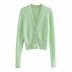 wholesale autumn jewelry buttoned women s knitted jacket  NSAM4297