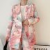 wholesale foundation graffiti suit double breasted mid-length suit jacket NSAM4374