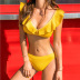 new swimwear show thin split sexy triangle bikini swimming suit NSHL4468