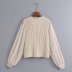 wholesale summer mesh stitching knit sweater women s sweater  NSAM4510