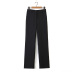 Black Casual Suit Pants Women s Casual Pants NSAM4523