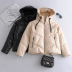  leather women s cotton jacket NSAM4761