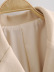 wholesale women lapel long sleeve double breasted coat jacket NSAM4799