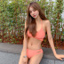new three-point bikini split hot spring beach swimwear NSHL4826