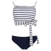 new Korean simple bikini sexy striped thin split holiday swimsuit  NSHL4830