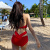 new fashion bikini size sexy hot spring resort split three-point swimsuit NSHL4833