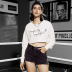 letter printing casual short autumn and winter women s sweater NSSN4847