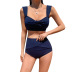 new split high waist two-piece slim slimming beach bikini swimsuit NSHL4924