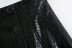 minifalda de cuero sintético de otoño NSAM4974