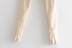 wholesale fall plush faux leather stretch leggings NSAM4977