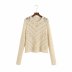 wholesale summer stitching women s knitted sweater top NSAM5020