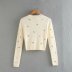 wholesale summer embroidery women s knitted cardigan jacket NSAM5046