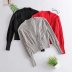 wholesale v-neck sweater women coat jacket long-sleeved sweater cardigan NSAM5077