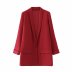 wholesale new women s fashion all-match slim casual one-button suit jacket NSAM5086