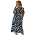 moda plus tamaño vestido boutique mujer nueva falda impresa para mujer NSKA5206