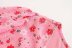 summer pink floral slimming long dress NSAM5244