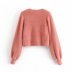 wholesale women s new imitation mink wool knitted cardigan sweater NSAM5253