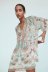 Summer Printed Long Sleeve Dress NSAM5254
