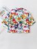 blusa floral multicolor estampada de verano NSAM5271