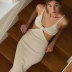 Irregular Strapless Sexy Prom Bandage Dress NSAG5280