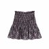 summer print mini skirt  NSAM5361