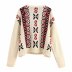 wholesale summer women s embroidered knitted cardigan jacket NSAM5384