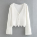 wholesale summer mink wool women s knitted cardigan NSAM5393