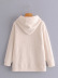 hooded terry women winter new thick lamb wool jacket NSAM5512