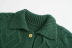 Wholesale Autumn Wool Twist Cable Lapel Lapel Women Knit Cardigan Jacket NSAM5525