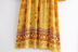 vestido de manga larga con flecos de flores NSAM5539