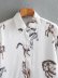 autumn animal print blouse  NSAM5562