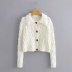wholesale autumn ball-shaped women s knitted cardigan jacket NSAM5602