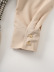 autumn casual stitching plaid waist loose shirt NSAM5614
