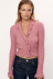 wholesale autumn stitching women s knitted cardigan jacket NSAM5619