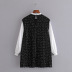 autumn stitching dress  NSAM5630