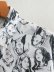 wholesale autumn character print shirt personalized design blouse top NSAM5645