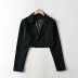 wholesale autumn two-button high-waist women s short blazer NSAM5664