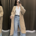 Wholesale Autumn Five Colors Long Twist Cable Long Sleeve Knitted Thick Cardigan Jacket NSAM5689