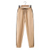 wholesale pantalones de cintura elástica sueltos pantalones casuales leggings de mujer NSAM5693