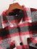 wholesale autumn red plaid mid-length women s woolen coat NSAM5698
