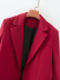 wholesale autumn red cuff button suit women s blazer NSAM5754