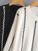 contrast color loose loose lazy pullover sweater  NSAM5769