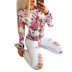 women s autumn and winter new hot style tie-dye printing hooded lace-up long-sleeved sweater NSKX5818