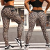 Leopard Printed Hip Lift Yoga Pants NSKX6209