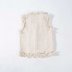 wholesale autumn sleeveless knitted frayed small fragrant wind vest jacket NSAM6252