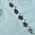 wholesale autumn sexy retro V-neck double layer women s chiffon shirt top NSAM6267