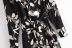 vestido de fiesta con cremallera invisible lateral de encaje de rayón de otoño NSAM6292