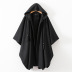 wholesale loose hooded long cloak woolen coat men and women casual coat NSAM6295